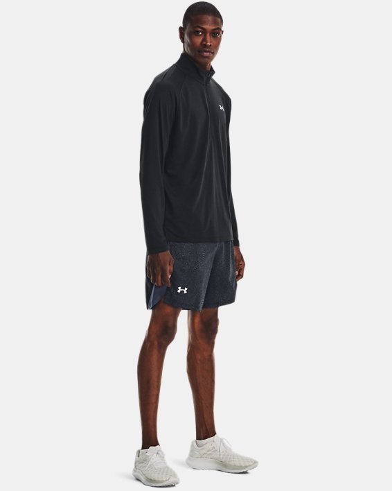 Men's UA Launch 7'' Printed Shorts in Gray image number 2